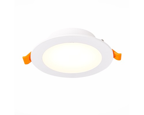 ST212.508.10 Св-к встр. Белый LED 1*10W 3000K/4000K/6000K 850Lm Ra80 110° IP20 D120xH30 220-240V Встраиваемые светильники