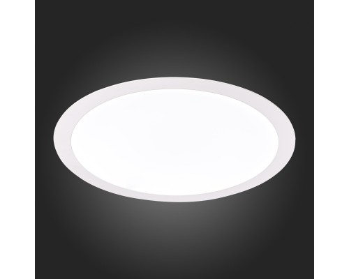 ST209.548.24 Св-к встр. Белый LED 1*24W 4000K 1 848Lm Ra80 110° IP20 D300xH8 90-265V Встраиваемые светильники