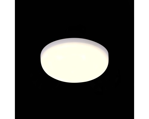 ST700.548.08 Св-к встр. Белый LED 1*8W 4000K 690Lm Ra80 180° IP44 D90xH20 85-265V Встраиваемые светильники