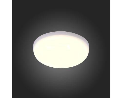 ST700.548.08 Св-к встр. Белый LED 1*8W 4000K 690Lm Ra80 180° IP44 D90xH20 85-265V Встраиваемые светильники