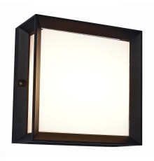 SL077.402.01 Светильник уличный потолочный ST-Luce Черный/Белый LED 1*12W 3000K CUBISTA