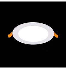 ST209.538.09 Св-к встр. Белый LED 1*9W 3000K 585Lm Ra80 110° IP20 D145xH8 90-265V Встраиваемые светильники