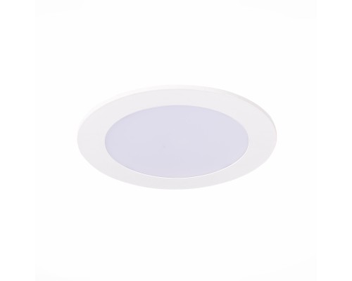 ST212.508.10 Св-к встр. Белый LED 1*10W 3000K/4000K/6000K 850Lm Ra80 110° IP20 D120xH30 220-240V Встраиваемые светильники