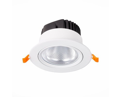 ST211.538.15.36 Св-к встр. Белый LED 1*15W 3000K 1 125Lm Ra80 36° IP20 D109xH65 220-240V Встраиваемые светильники