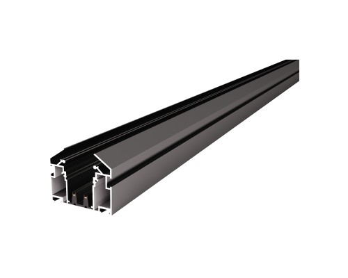 ST046.419.02 Шинопровод 220 под натяжной потолок  ST-Luce Черный Длина 1000мм (Заглушки 2+2 в ком) SKYLINE 220
