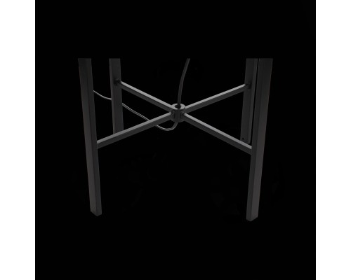 SL1050.515.01 Торшер ST-Luce Черный/Коньячный E27 1*40W (из 2-х коробок) BURASCA