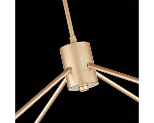 SLE155902-08 Светильник потолочный Золотистый/Белый E14 8*40W MARIO