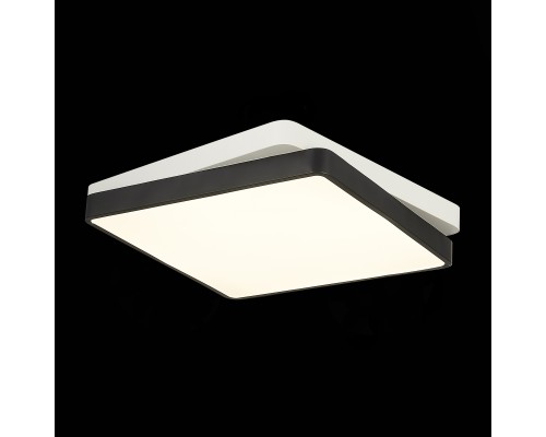 SLE200712-01 Светильник потолочный Черный, Белый/Белый LED 1*45W 3000K/4000K/6000K QVO