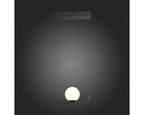 SL1581.403.01 Светильник подвесной ST-Luce Черный/Белый LED 1*8W 3200K BOTELLI