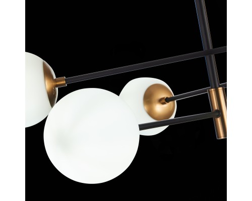 SL1203.402.06 Люстра потолочная ST-Luce Бронза,Черный/Белый E27 6*40W LIMANO