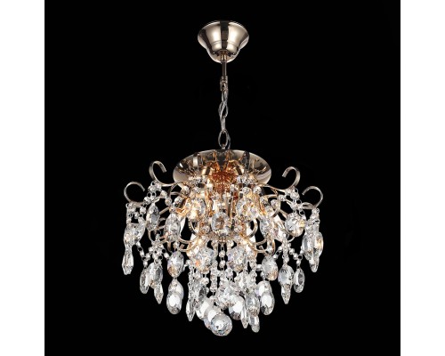 SL846.202.06 Люстра подвесная ST-Luce Золотистый/Прозрачный E14 6*40W ORECCHINI