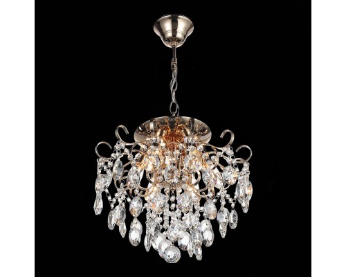 SL846.202.06 Люстра подвесная ST-Luce Золотистый/Прозрачный E14 6*40W ORECCHINI