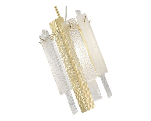 SL1636.203.01 Люстра подвесная ST-Luce Золотистый/Белый, Золотистый E14 1*40W SCOLARE