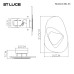 SL6123.401.01 Светильник настенный ST-Luce Черный/Дымчатый LED 1*7W 4000K MUSE