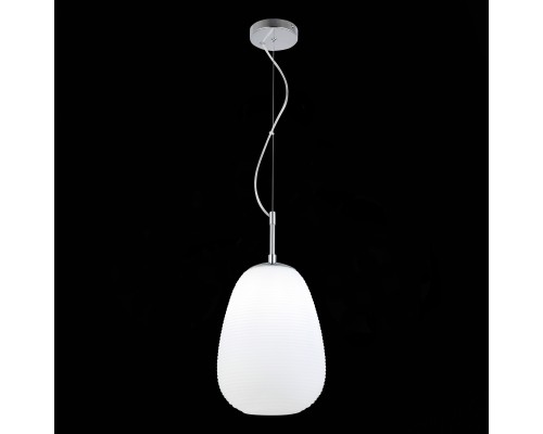 SL1168.113.01 Подвес ST-Luce Хром/Белый E27 1*40W CESARE