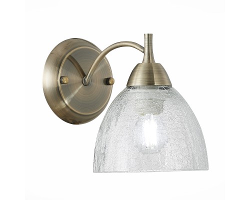 SLE104401-01 Светильник настенный Бронза/Прозрачный E27 1*60W