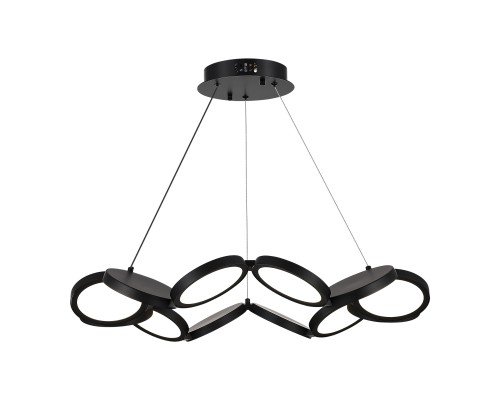 utsenka-SL6508.403.01 Светильник подвесной ST-Luce Черный/Белый LED 1*60W 4000K RIO