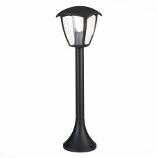 Светильник уличный наземный ST-Luce Черный/Черный, Прозрачный E27 1*40W СИВИНО