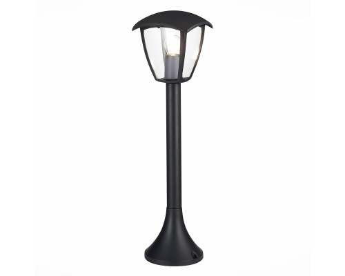SL081.405.01 Светильник уличный наземный ST-Luce Черный/Черный, Прозрачный E27 1*40W SIVINO