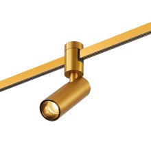 Магнитный трековый светильник FARM Золотистый LED 1*5W 3000K 350Lm Ra90 60 IP20 D35xH10 ФАРМ