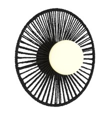 SLE6022-401-01 Светильник настенный черный/черный, белый G9 LED 1*5W ЛУНА