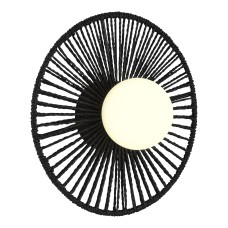 SLE6022-401-01 Светильник настенный черный/черный, белый G9 LED 1*5W ЛУНА