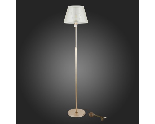 SLE107505-01 Светильник напольный Золотистый/Шампань E27 1*60W MANILA