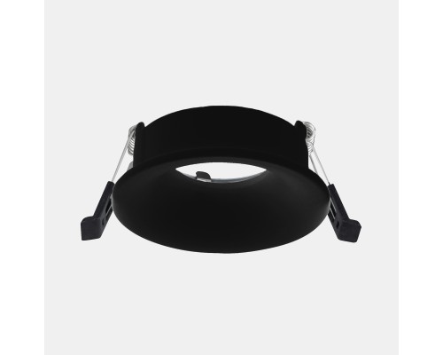 ST263.408.01 Св-к встр. Черный GU10 1*50W IP20 L85xW85xH30 220V Без ламп, Патрон GU10 приобретается Встраиваемые светильники