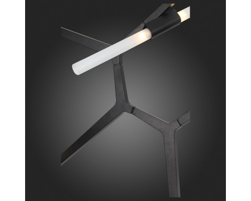 SL947.402.14 Люстра потолочная ST-Luce Черный/Белый G9 14*5W LACONICITA