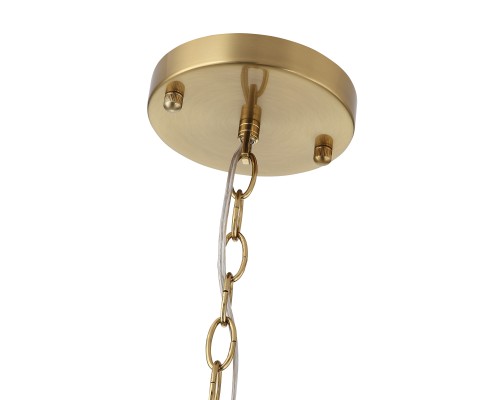 SL1403.303.10 Люстра подвесная ST-Luce Латунь/Прозрачный E27*10 40W ОПАЛ