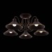 SLE120402-05 Светильник потолочный темно-коричневый/темно-коричневый E27 5*60W CIOLLA