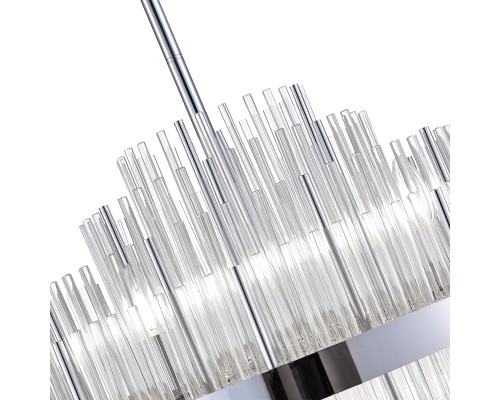 SL1634.103.09 Люстра потолочная ST-Luce Хром/Прозрачный E14 9*60W RENS