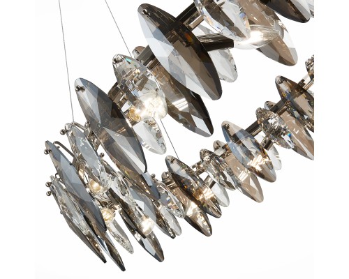 SL1227.103.12 Люстра подвесная ST-Luce Никель/Прозрачный E14 12*40W АНКОНА