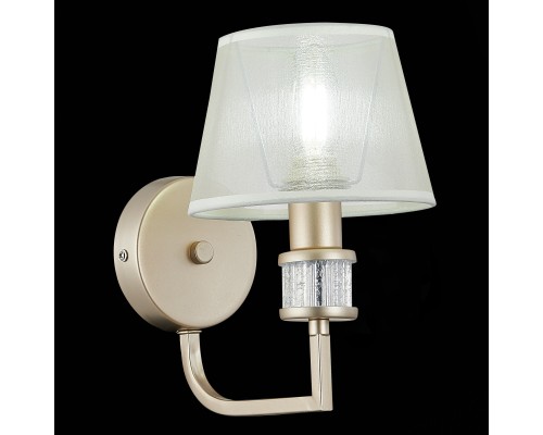 SLE107501-01 Светильник настенный Золотистый/Шампань E14 1*40W MANILA