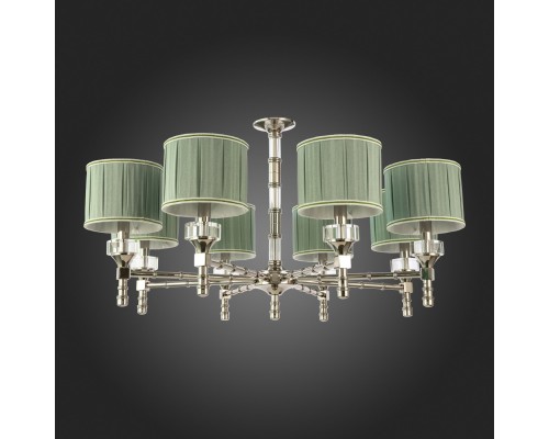 SL1121.103.08 Люстра подвесная ST-Luce Никель/Оливковый E14 8*40W OLEO