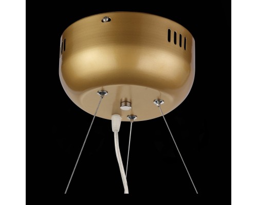 SL411.233.45 Люстра подвесная ST-Luce Золотистый/Прозрачный G4 45*1,5W RICCARDO