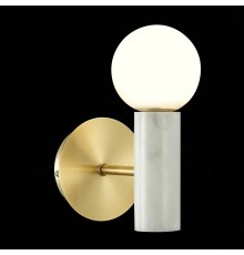 SL1210.501.01 Светильник настенный ST-Luce Золотистый, Белый/Белый G9 1*5W PIETRA
