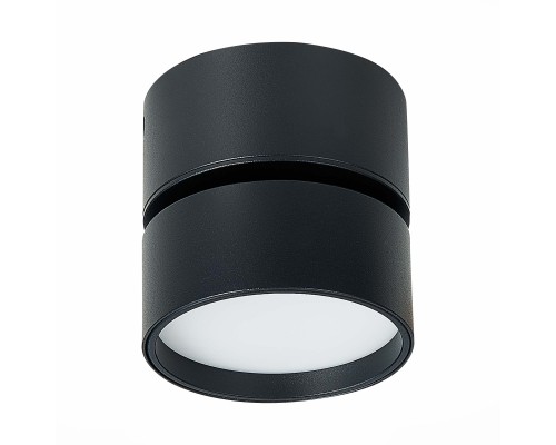 ST651.442.09 Светильник потолочный поворотный Черный LED 1*9W 4000K 720Lm Ra>90 120° IP20 D85xH87 17 Накладные светильники