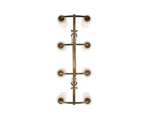 SL1403.333.08 Люстра подвесная ST-Luce Латунь/Прозрачный E27*8 40W ОПАЛ