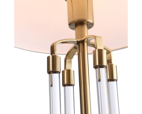 SL1403.304.01 Светильник настольный ST-Luce Латунь/Прозрачный E27*1 40W ОПАЛ