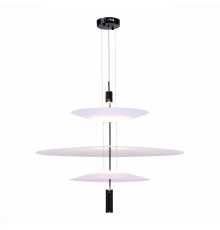 SL6101.423.01 Люстра подвесная ST-Luce Черный/Белый LED 1*15W 3000K ИСОЛА