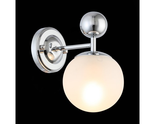 SLE106101-01 Светильник настенный Хром/Белый E27 1*60W PECHIO