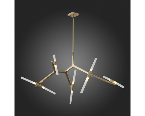 SL947.202.10 Люстра потолочная ST-Luce Золотистый/Белый G9 10*5W LACONICITA