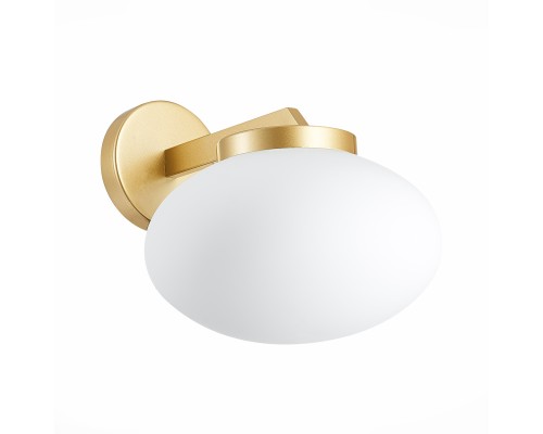 SL1503.201.01 Бра ST-Luce Золотистый/Белый E27 1*40W MODICA