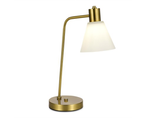 SLE1561-304-01 Прикроватная лампа Латунь/Белый E27 1*60W ARKI