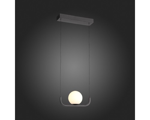 SL1581.403.01 Светильник подвесной ST-Luce Черный/Белый LED 1*8W 3200K BOTELLI
