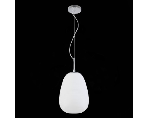 SL1168.113.01 Подвес ST-Luce Хром/Белый E27 1*40W CESARE