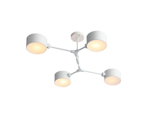 SLE183502-04 Светильник потолочный Белый/Белый E14 4*60W GIMENTO