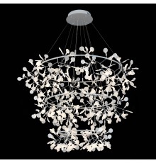 SL379.103.486 Люстра подвесная ST-Luce Серебристый/Белый LED 486*0,5W 3500K RAFINA