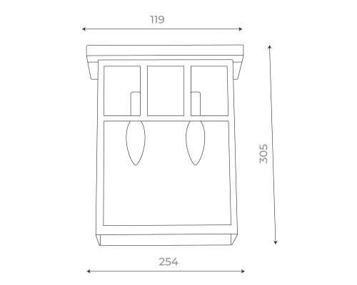 SL079.401.02 Светильник уличный настенный ST-Luce Темный кофе/Прозрачное кракелированное стекло E14 GLAZGO